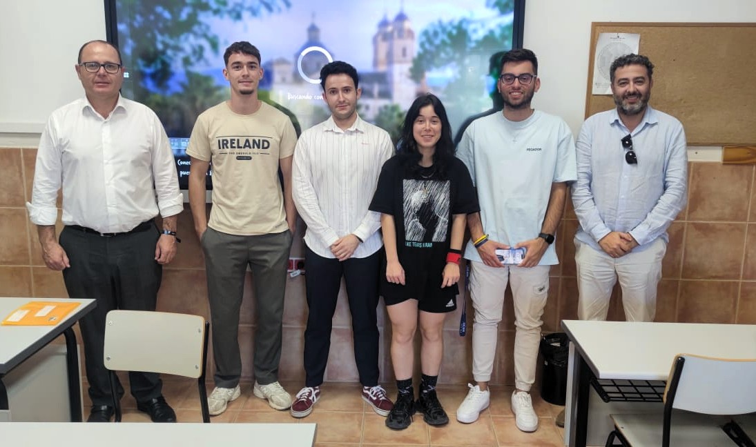 Visita institucional del COGITTRM/ACARMITT a la UCAM para acercar la profesión a los futuros ingenieros de telecomunicación