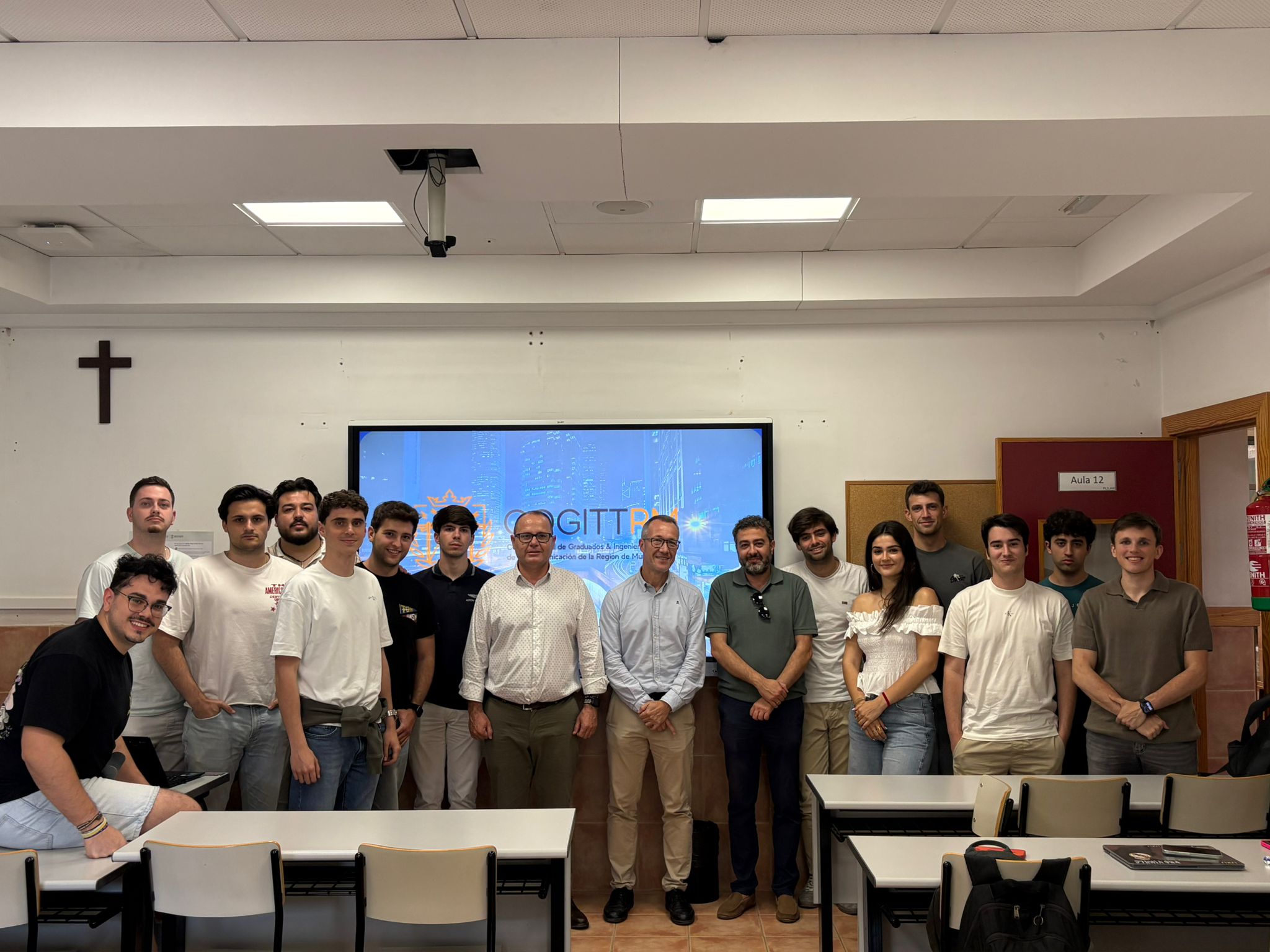 COGITTRM/ACARMITT acerca la profesión a los futuros ingenieros de la UCAM