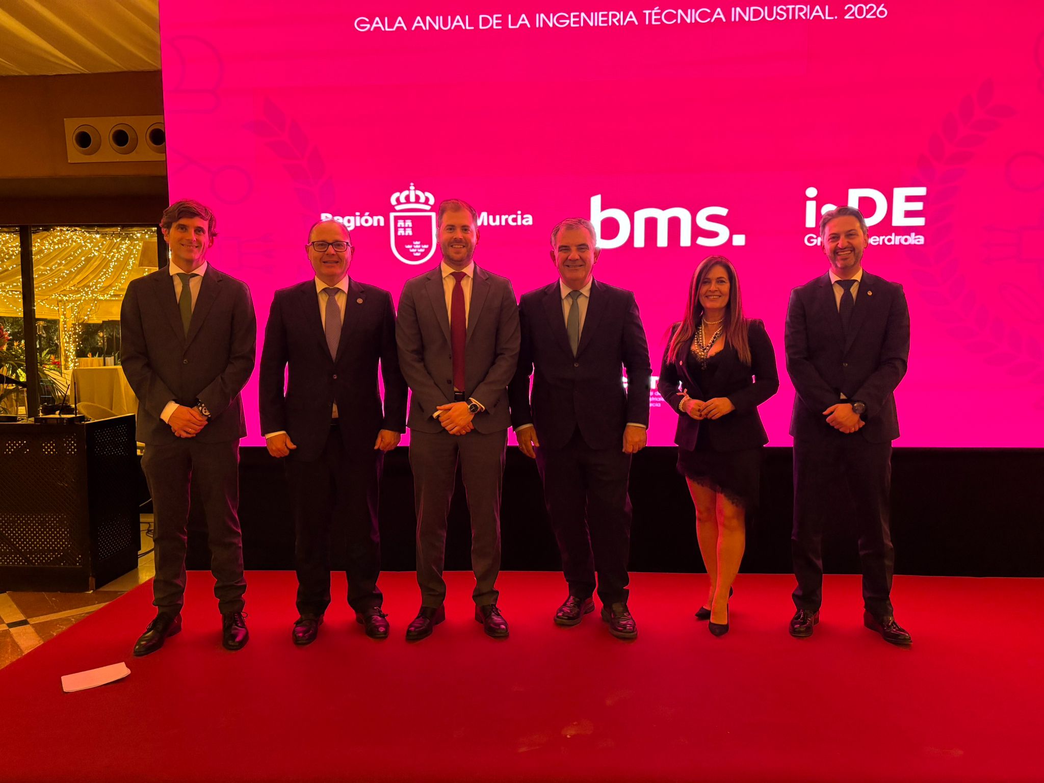COGITTRM/ACARMITT asiste a la I Gala de la Ingeniería 2026 organizada por COITIRM en la Región de Murcia