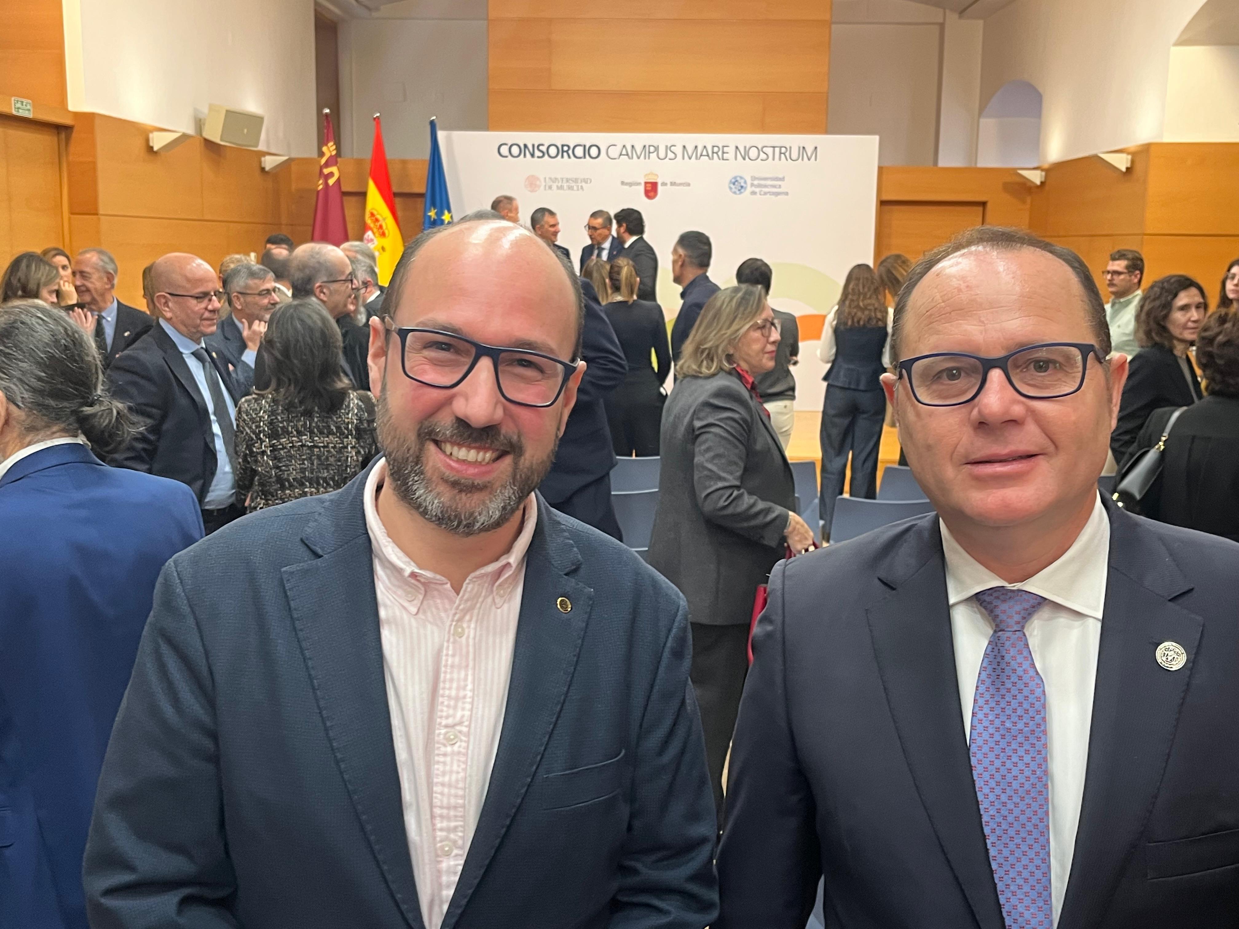 ACARMITT/COGITTRM asiste al acto de creación del Consorcio del Campus Mare Nostrum, que refuerza la acción conjunta de las universidades públicas de la Región de Murcia