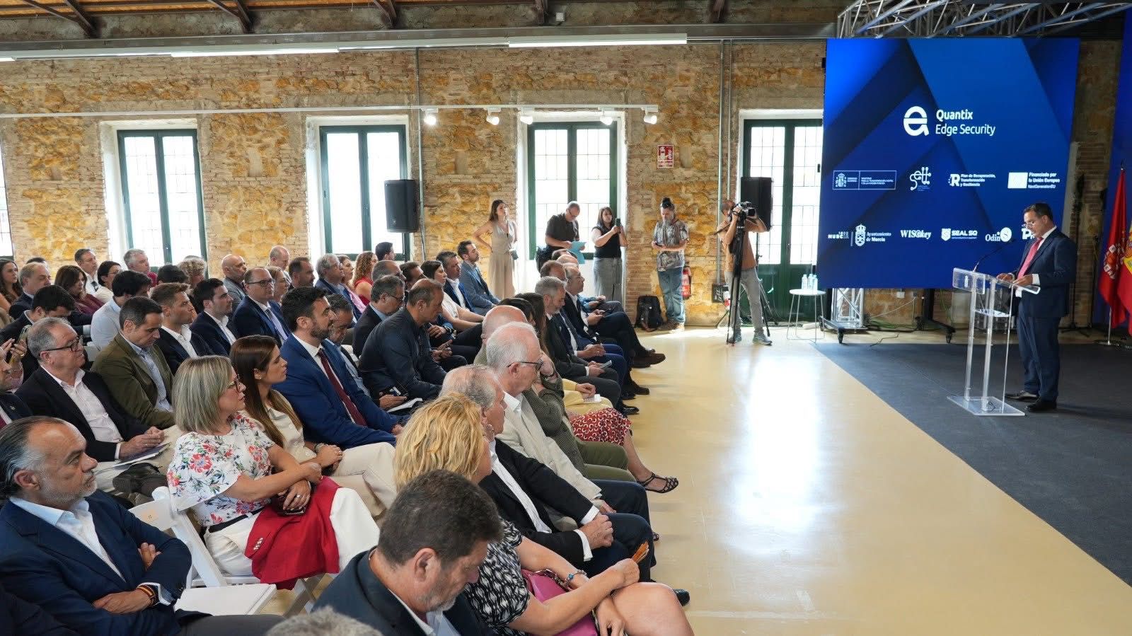 COGITTRM/ACARMITT asiste a la presentación del nuevo centro tecnológico de Quantix Edge Security en Murcia